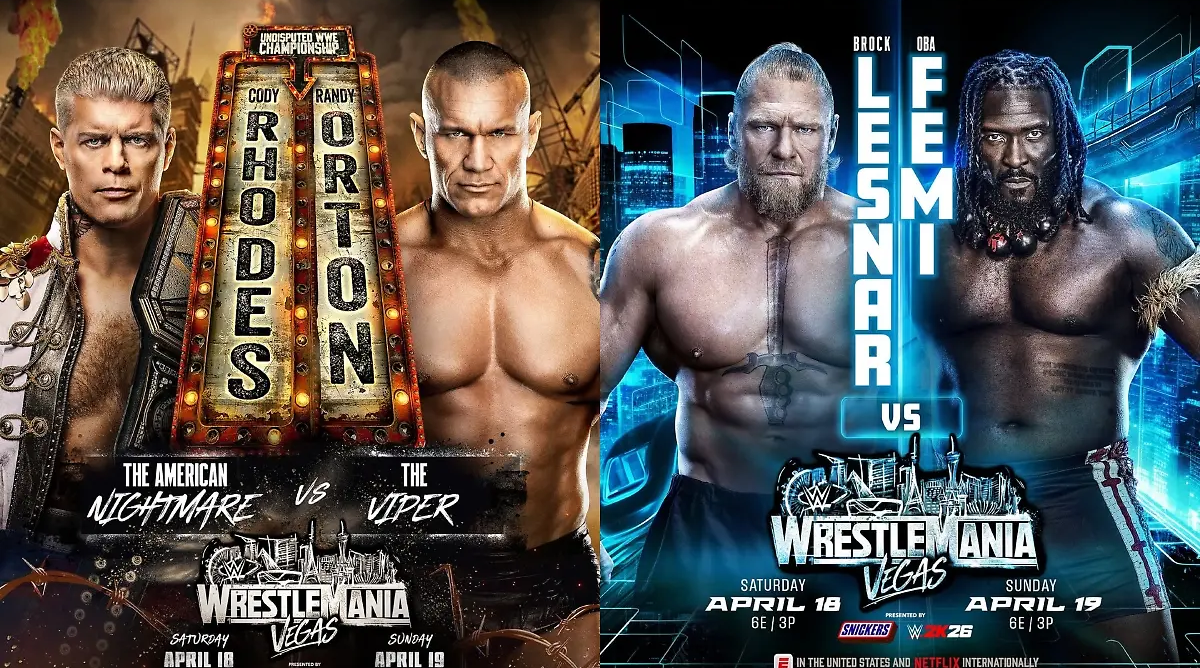 Distintas estéticas Wrestlemania