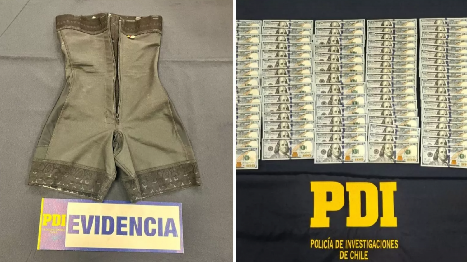 Aeropuerto de Santiago: Extranjera es detenida por esconder US$130 mil en su corsé
