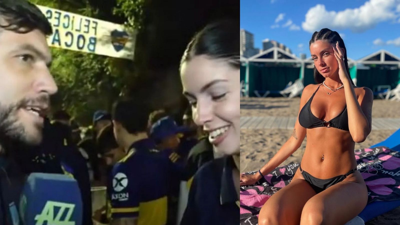 El vuelco que tuvo el Instagram de la hincha de Boca que coqueteó con periodista
