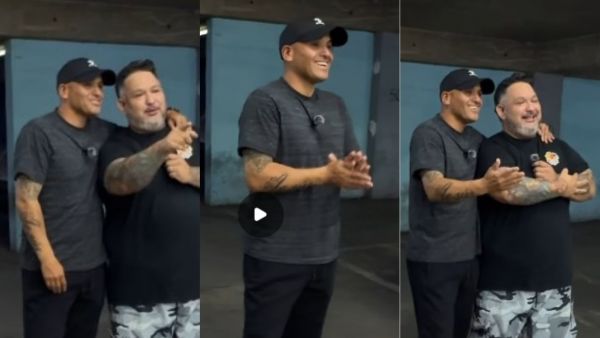 "¡Ooohh qué lindo!": La sorpresa de Humberto Suazo al ver su auto que trajo desde México
