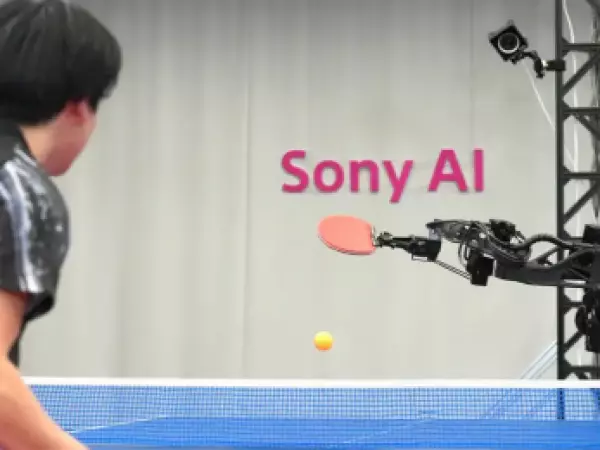 Robot de Sony vence a jugadores élite en tenis de mesa