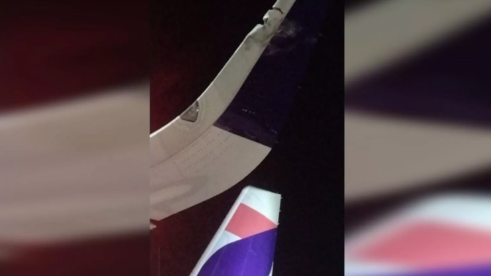 Pasajeros fueron reagendados: Dos aviones chocaron en pista del Aeropuerto de Santiago
