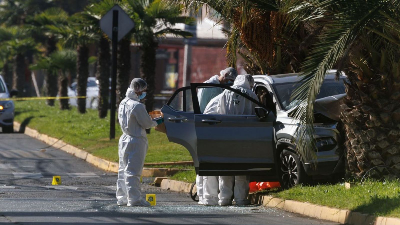 <p>Intento de asalto a camión en Maipú termina con dos heridos tras intervención de Carabineros</p>
