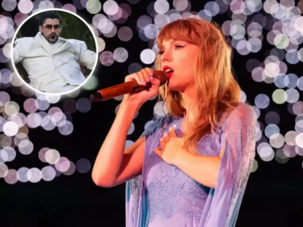 Bad Bunny queda segundo: Taylor Swift encabeza lista de artistas más escuchados en Spotify