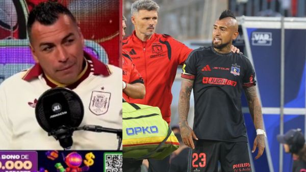 "Incluso a Cristiano Ronaldo": Esteban Paredes le responde a Arturo Vidal

