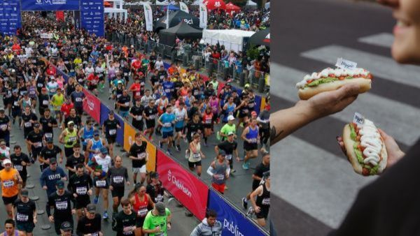 Mil completos a solo $10: Una apetitosa iniciativa para los runners de la Maratón de Santiago
