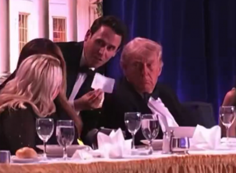 Donald Trump fue evacuado por el servicio secreto en cena de corresponsales tras reporte de disparos

