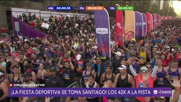 Ni el frío los detuvo: así fue la largada de los 42K
