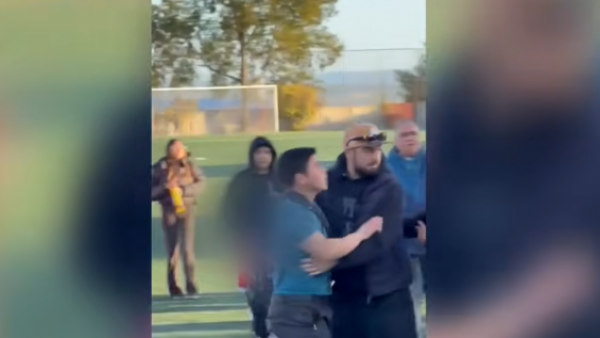 Registran violenta pelea luego de partido de fútbol amateur en Nueva Imperial
