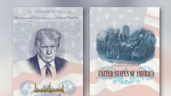 Su foto y firma: Trump aparecerá en edición limitada de pasaportes de Estados Unidos
