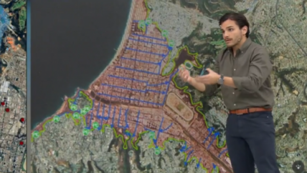Simulan qué pasaría en Viña del Mar con un tsunami
