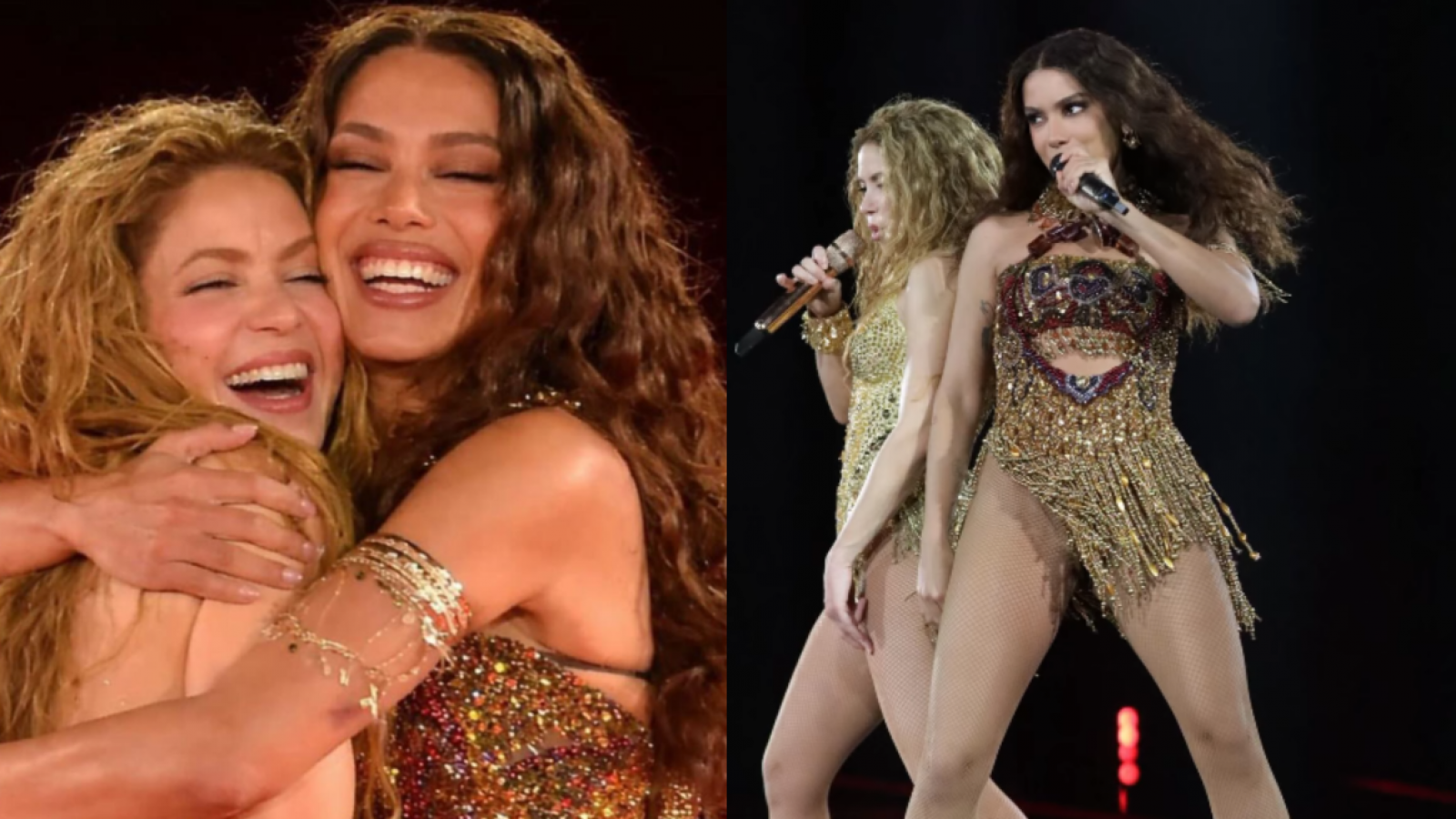 <p>Shakira en Copacabana: Anitta fue una de las grandes invitadas del multitudinario show</p>
