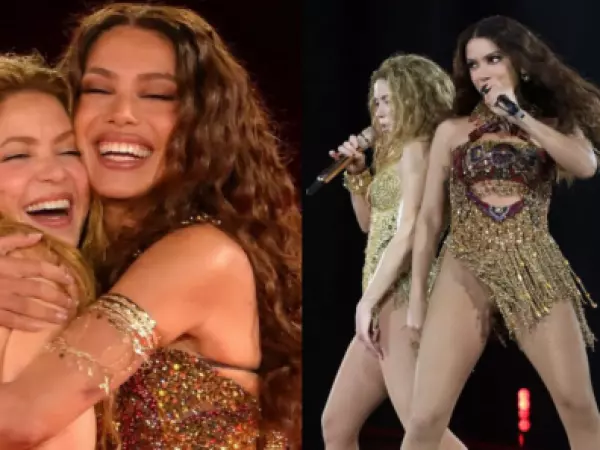 Shakira en Copacabana: Anitta fue una de las grandes invitadas del multitudinario show