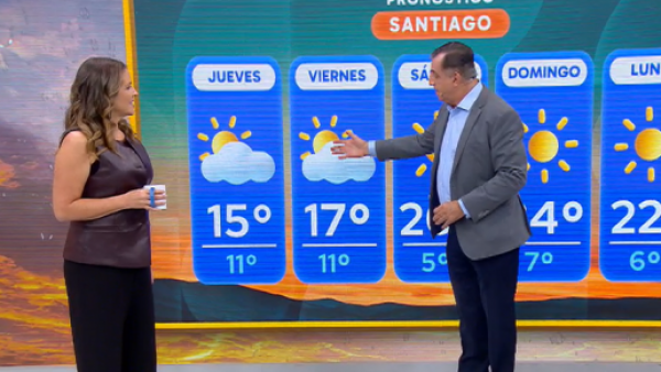 Informe definitivo: ¿A qué hora comenzará a caer la lluvia en la zona central?