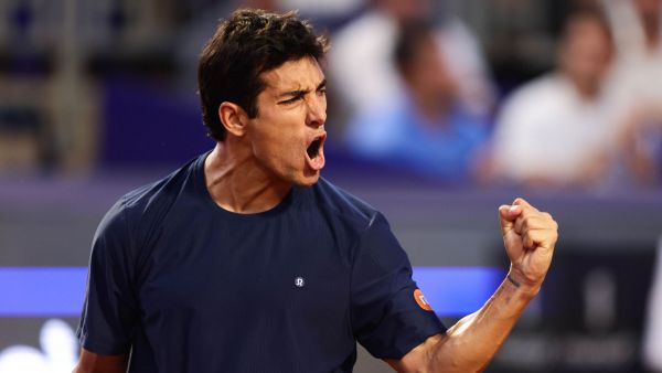 Cristian Garin debuta con gran triunfo en el Masters 1000 de Roma
