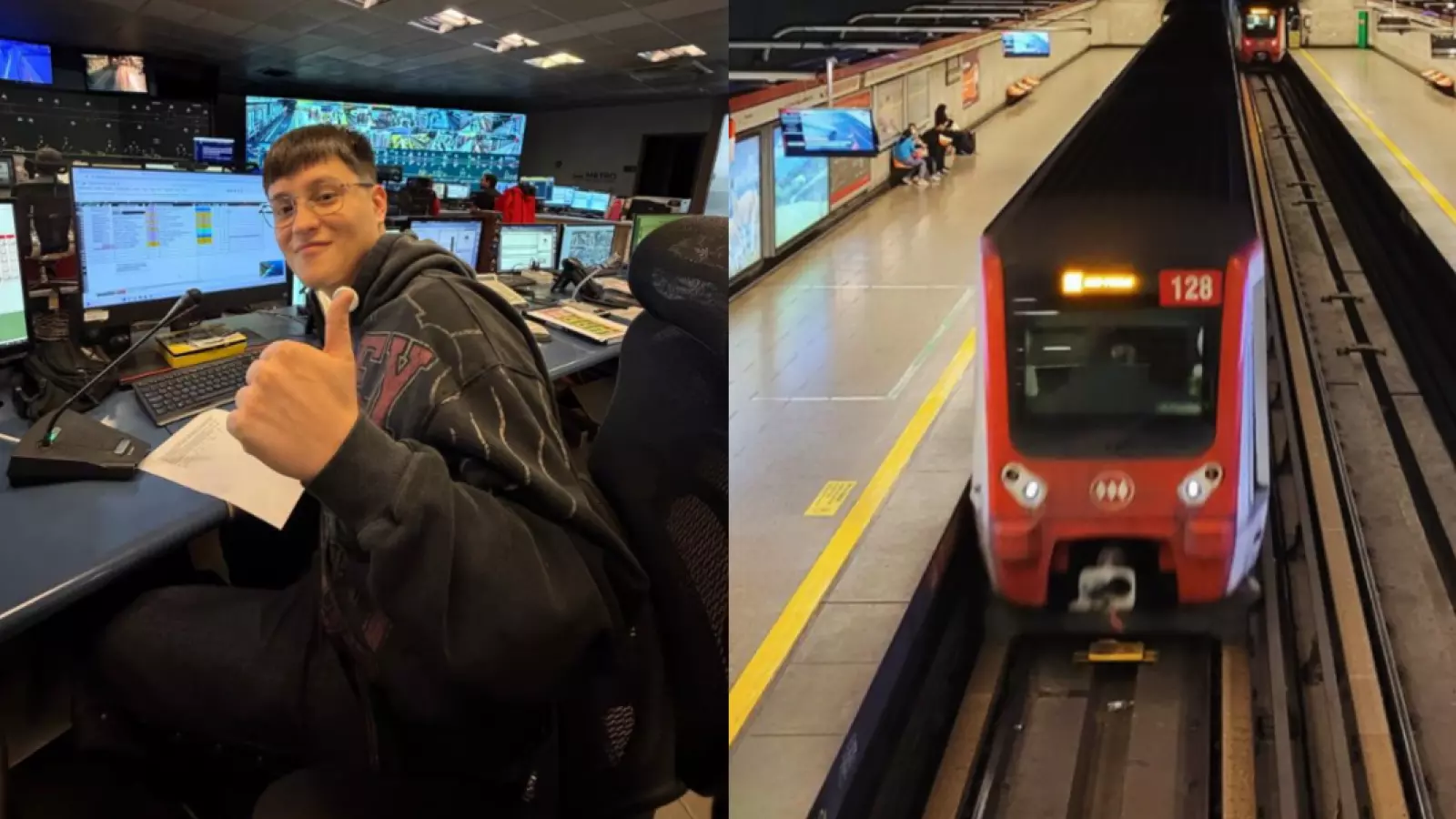 Kidd Voodoo marca hito en el Metro de Santiago: anuncia edición especial de tarjeta Bip!