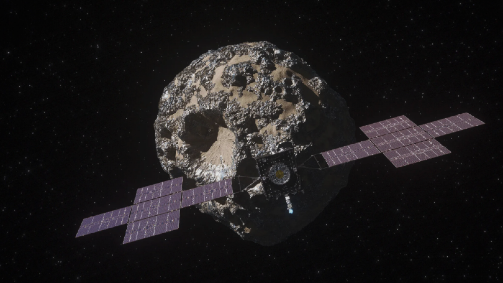 Psyche: La misión de la NASA que se acercará a Marte en una maniobra clave rumbo a un asteroide único
