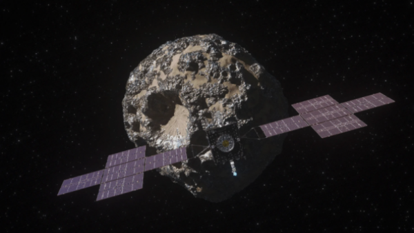 Psyche: La misión de la NASA que se acercará a Marte en una maniobra clave rumbo a un asteroide único
