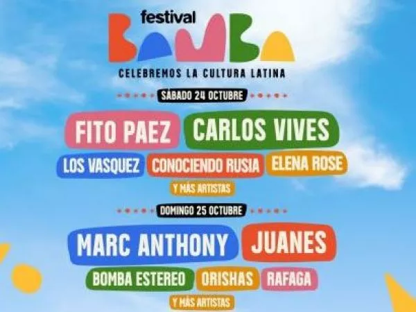 Festival Bamba revela a los artistas que tendrá su lineup para su debut histórico