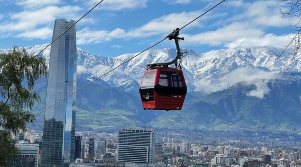 Teleférico de Santiago obtiene por tercera vez consecutiva el mayor premio de Tripadvisor
