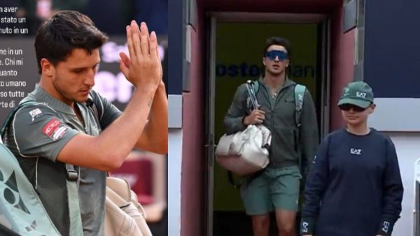"Fue involuntario": El polémico gesto de tenista con una niña
