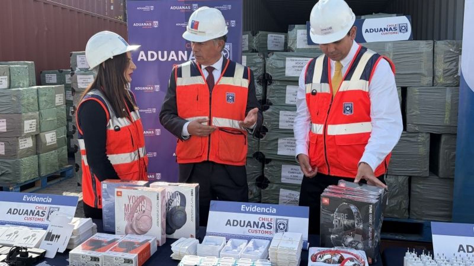 Descubren millonario contrabando de artículos tecnológicos en San Antonio
