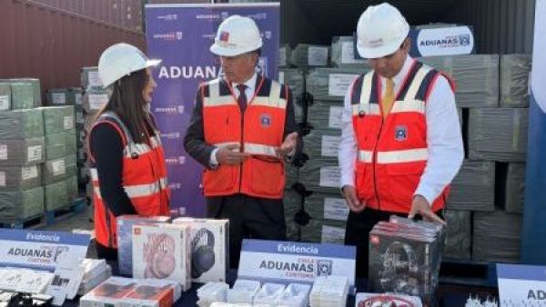 Descubren millonario contrabando de artículos tecnológicos en San Antonio

