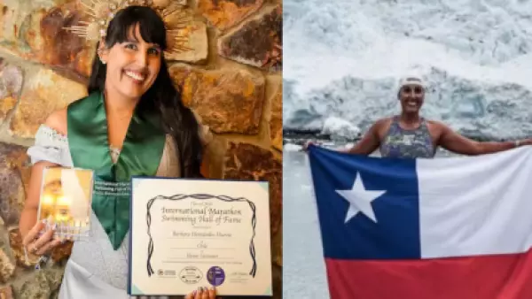 Bárbara Hernández hace historia: Primera chilena en ingresar al Salón de la Fama de la Natación