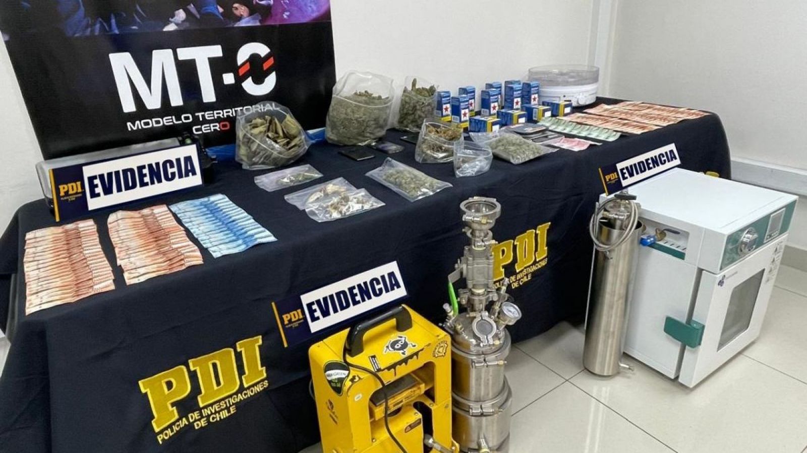 Desarticulan puntos de venta de drogas que operaban en plataformas digitales
