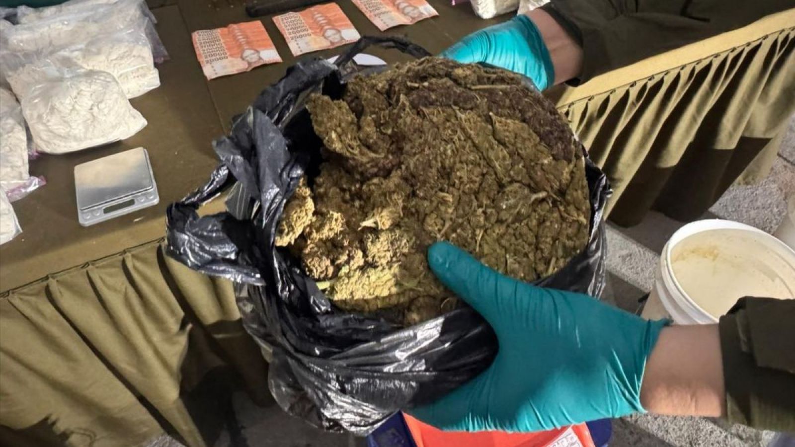 <p>Decomisan más de 40 kilos de droga en la Región del Biobío</p>

