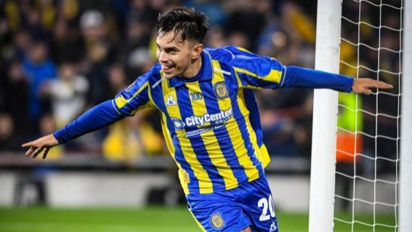 Vicente Pizarro anota y es figura en goleada de Rosario Central por Copa Libertadores
