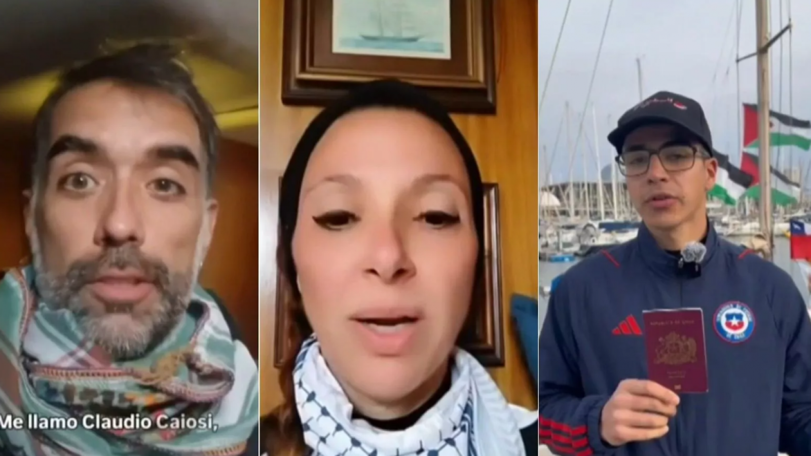 Había cuatro chilenos detenidos: Israel libera a activistas de flotilla rumbo a Gaza
