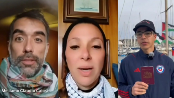 Había cuatro chilenos detenidos: Israel libera a activistas de flotilla rumbo a Gaza

