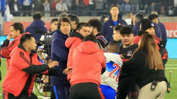 Los cuatro jugadores que serían castigados por pelea posterior al clásico UC- Colo Colo
