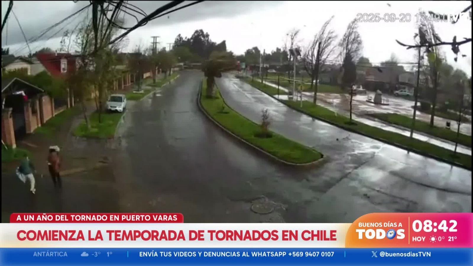 Comienza la temporada de tornados en Chile
