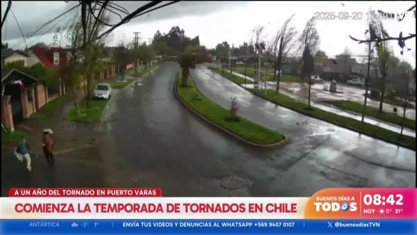 Comienza la temporada de tornados en Chile
