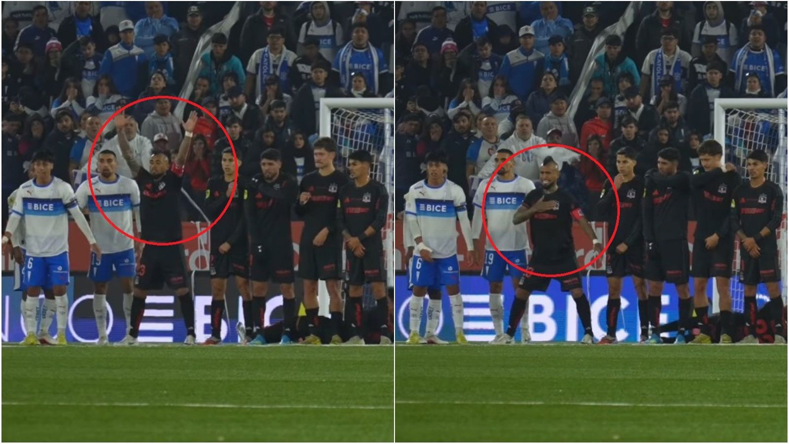 No se vio en televisión: el gesto de Arturo Vidal en victoria de Colo Colo sobre Universidad Católica
