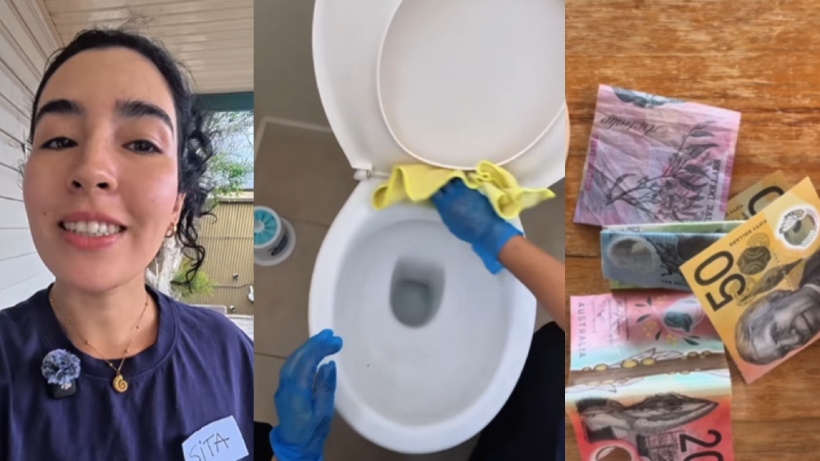 <p>Enfermera chilena se viraliza tras mostrar cuánto gana limpiando baños en Australia</p>
