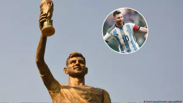 India: Estatua gigante de Messi será retirada por peligrosa