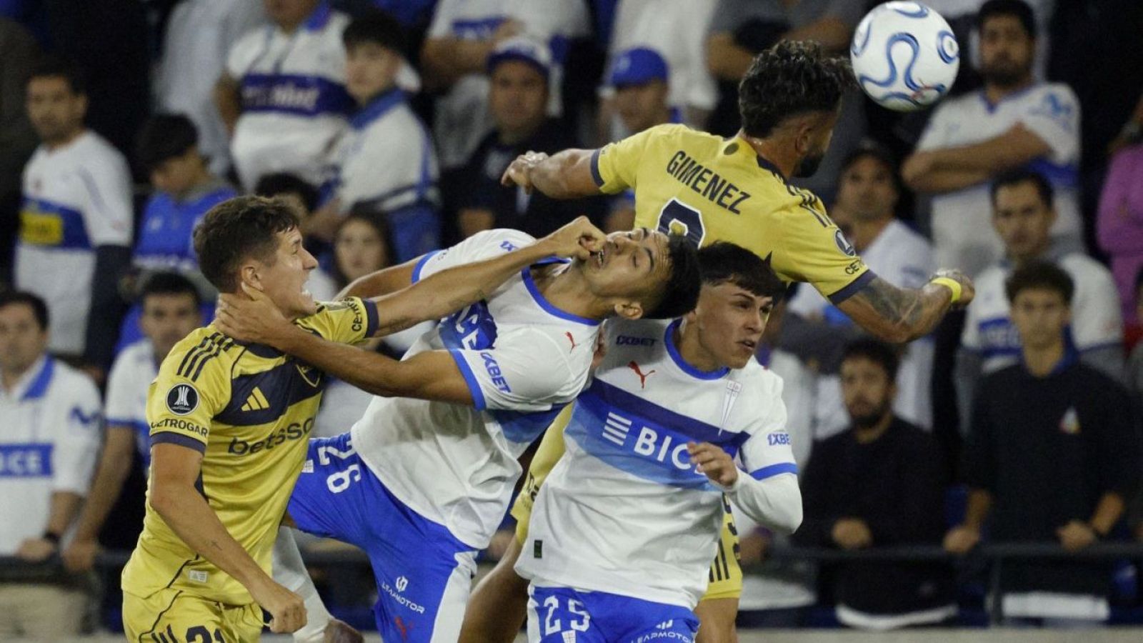 El mensaje que apareció en La Bombonera a horas del partido Boca Juniors vs. Universidad Católica
