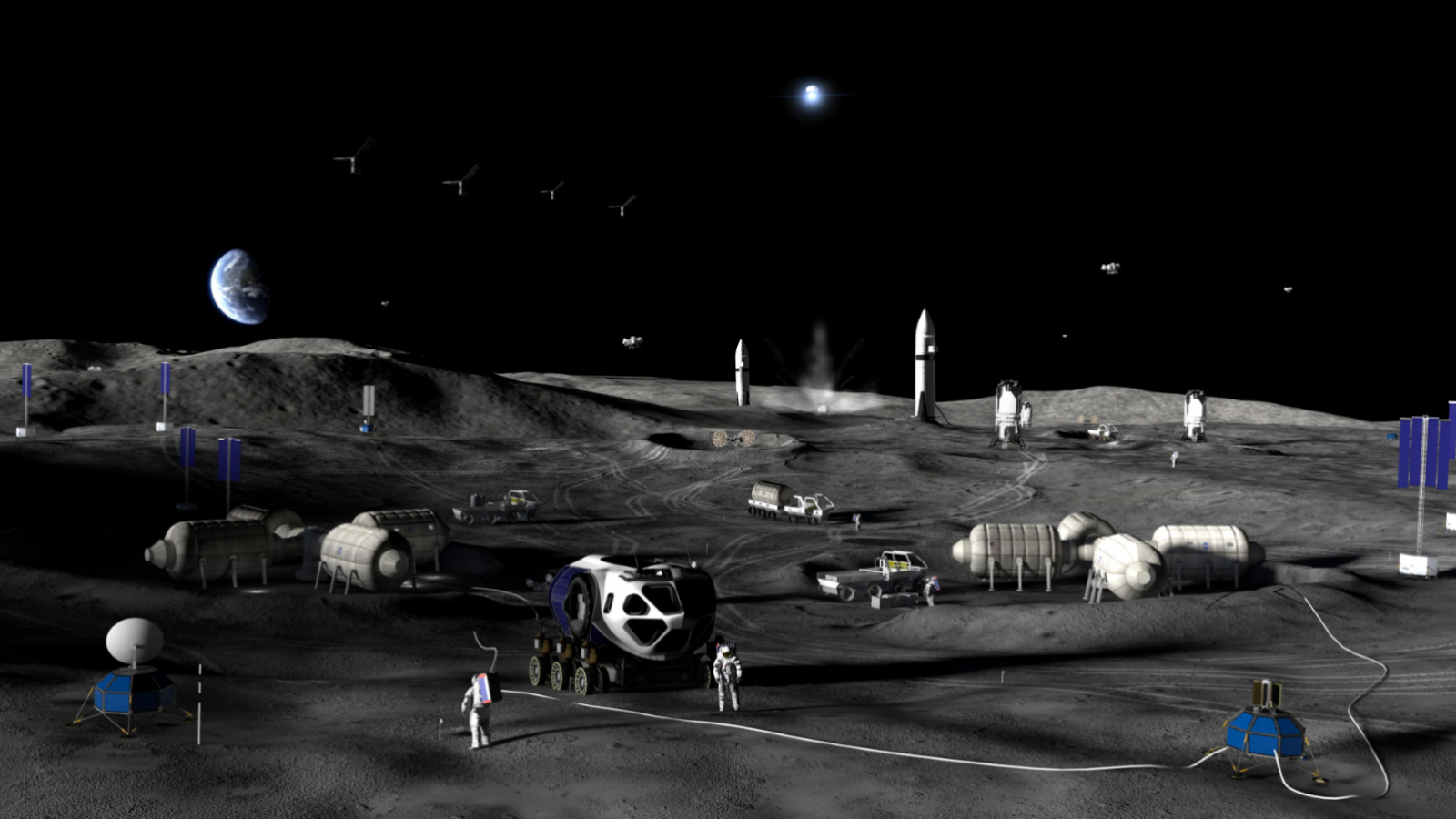 NASA revela cómo será "Moon Base": el proyecto para establecer presencia humana permanente en la Luna
