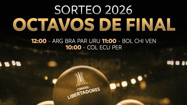 SORTEO COPA LIBERTADORES 2026: Sigue aquí ONLINE la ceremonia
