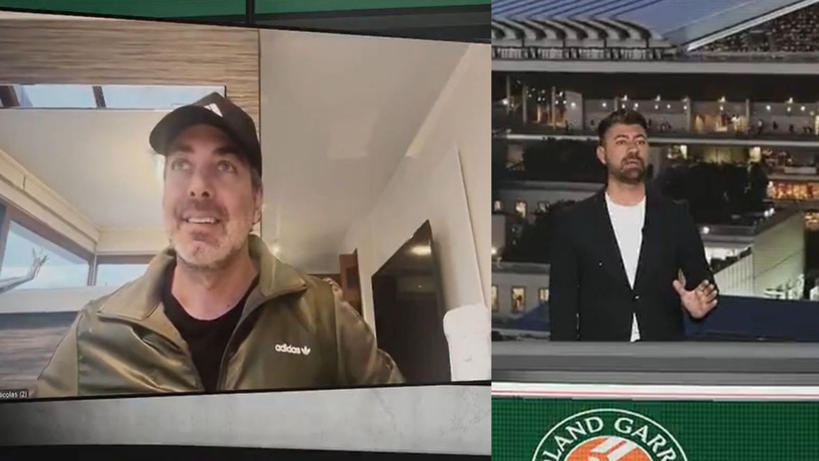 "Me vuelvo loco": La reacción de periodistas argentinos al ver a Nico Massú durante el temblor
