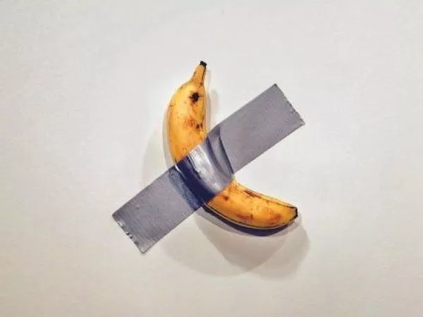 El plátano más caro del mundo fue robado en Francia