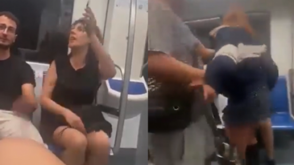 <p>Video: chilena denunció agresión en España y encaró a mujer que le escupió</p>Video: chilena denunció agresión en España y encaró a mujer que le escupió
