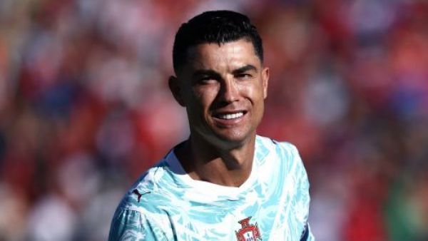 <p>Cristiano Ronaldo en el amistoso frente a Chile.</p>Con Cristiano Ronaldo a la cabeza: El temible 11 de Portugal ante Chile

