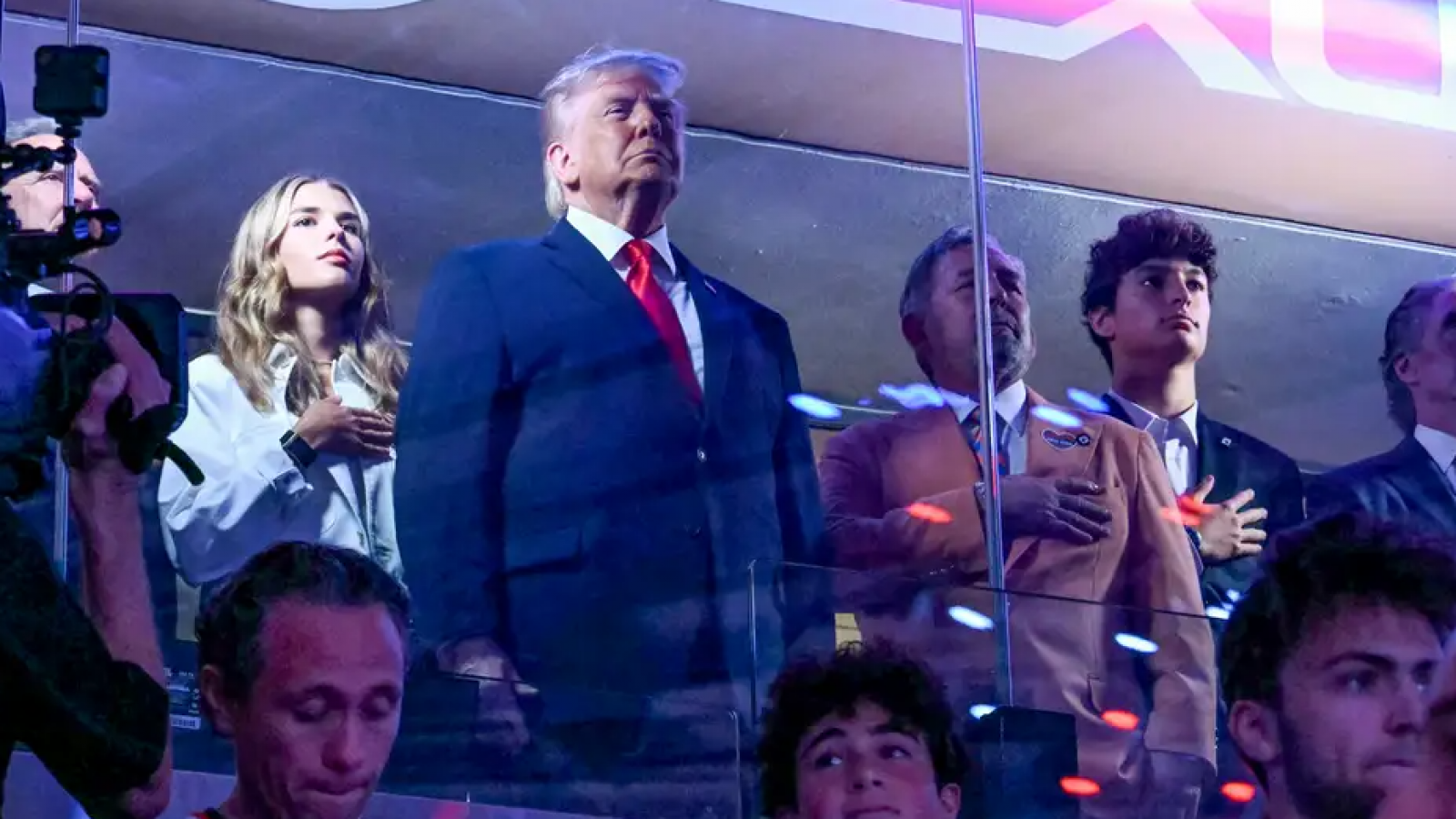 <p>Abuchean a Trump durante las Finales de la NBA en Nueva York</p>
