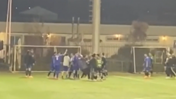 Partido de fútbol amateur termina con balacera en Coronel
