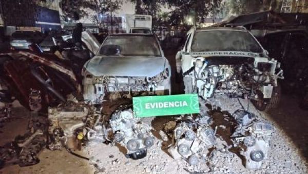 <p>Descubren cuatro talleres clandestinos con vehículos robados: Tres detenidos</p>Descubren cuatro talleres clandestinos con vehículos robados: Tres detenidos
