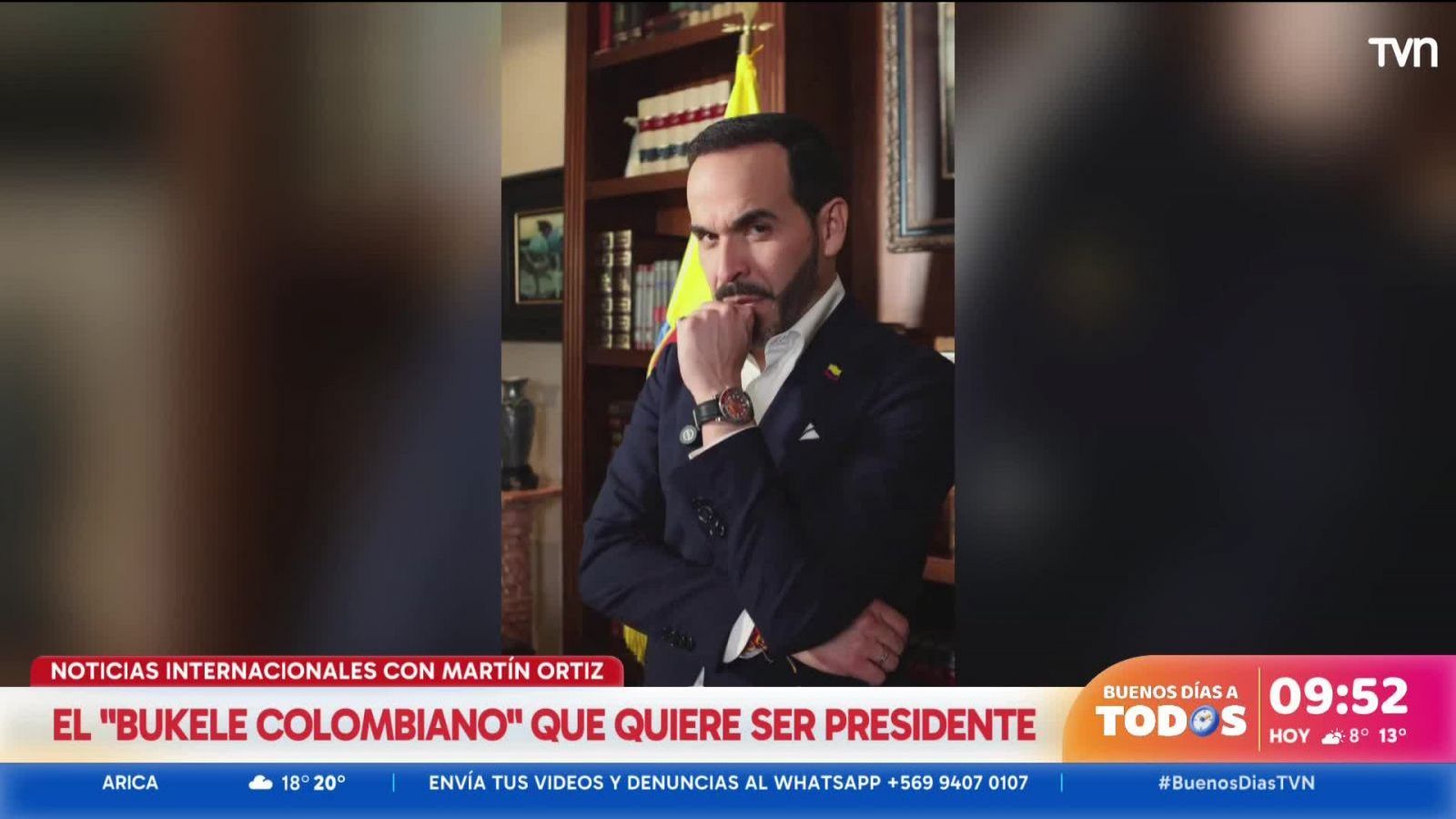 El "Bukele colombiano" que quiere ser presidente
